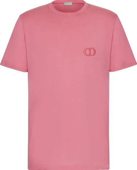 dior t-shirt pink writing|Dior Icons T.